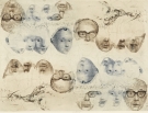 Girl and Man with Spectacles B