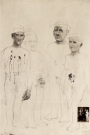 Soldier, Girl, and Parents