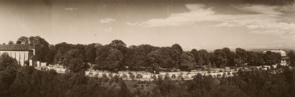 The Royal Gardens from Micavnou and Belvedere